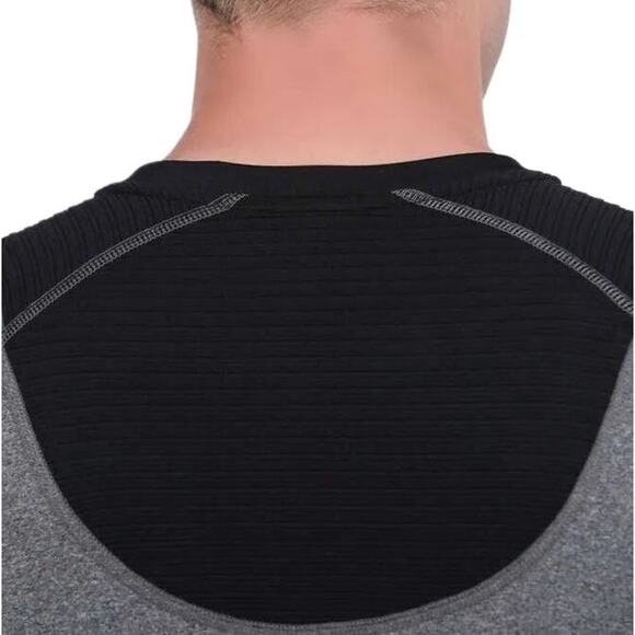 Spyder Active Men's Active Raglan Long Sleeve Shirt Sz M Black Stretch Baselayer - Picture 8 of 8